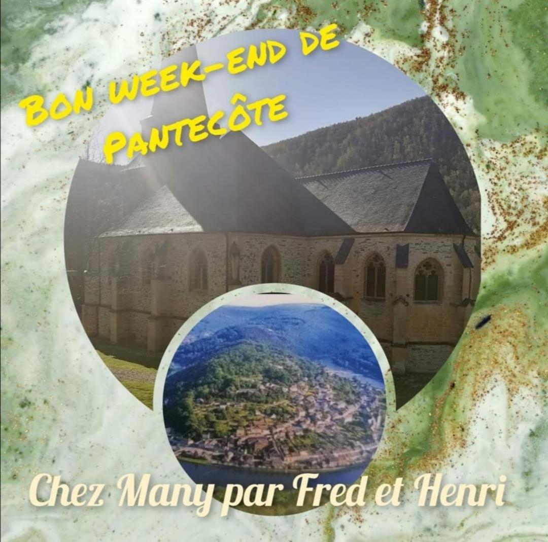 Chez Many, Par Fred Et Henri Bed & Breakfast Monthermé Екстериор снимка